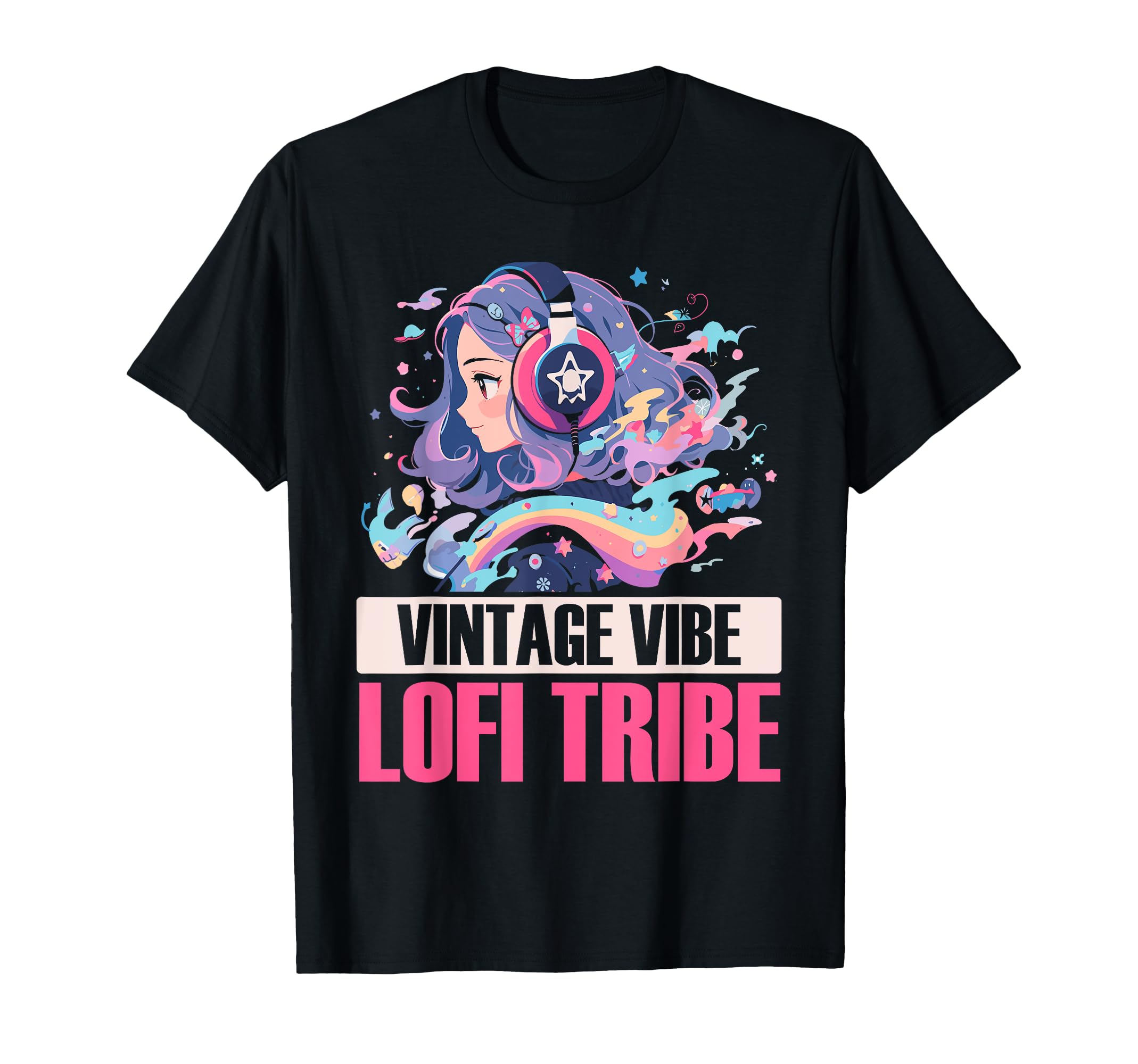 Lofi Music Lover Low Fidelity Anime Lo-Fi Japanese Aesthetic T-Shirt
