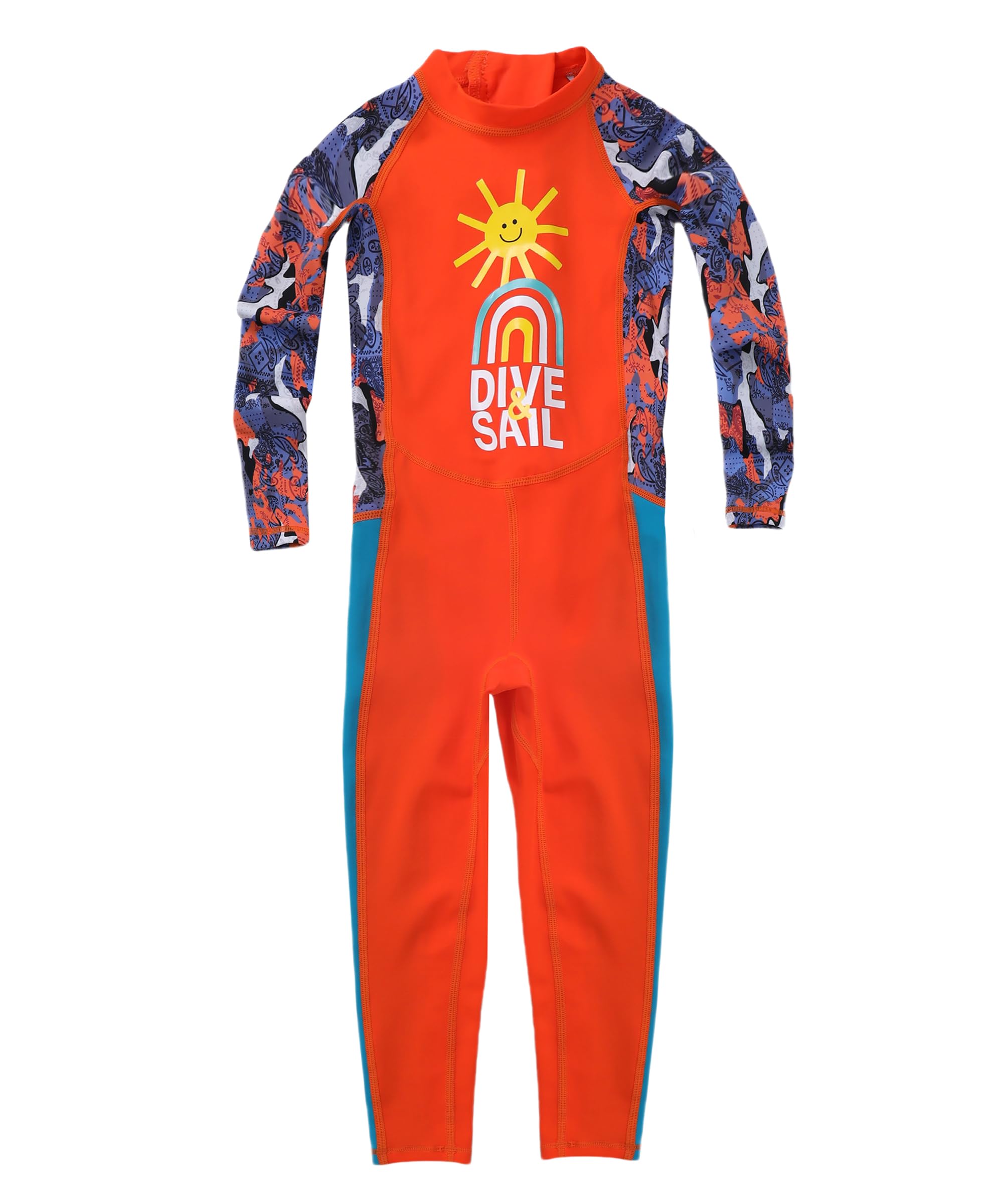 M2C X-Manta Boys Girls Full Body Swimwear UPF 50+ UV Sun Protective One-Piece