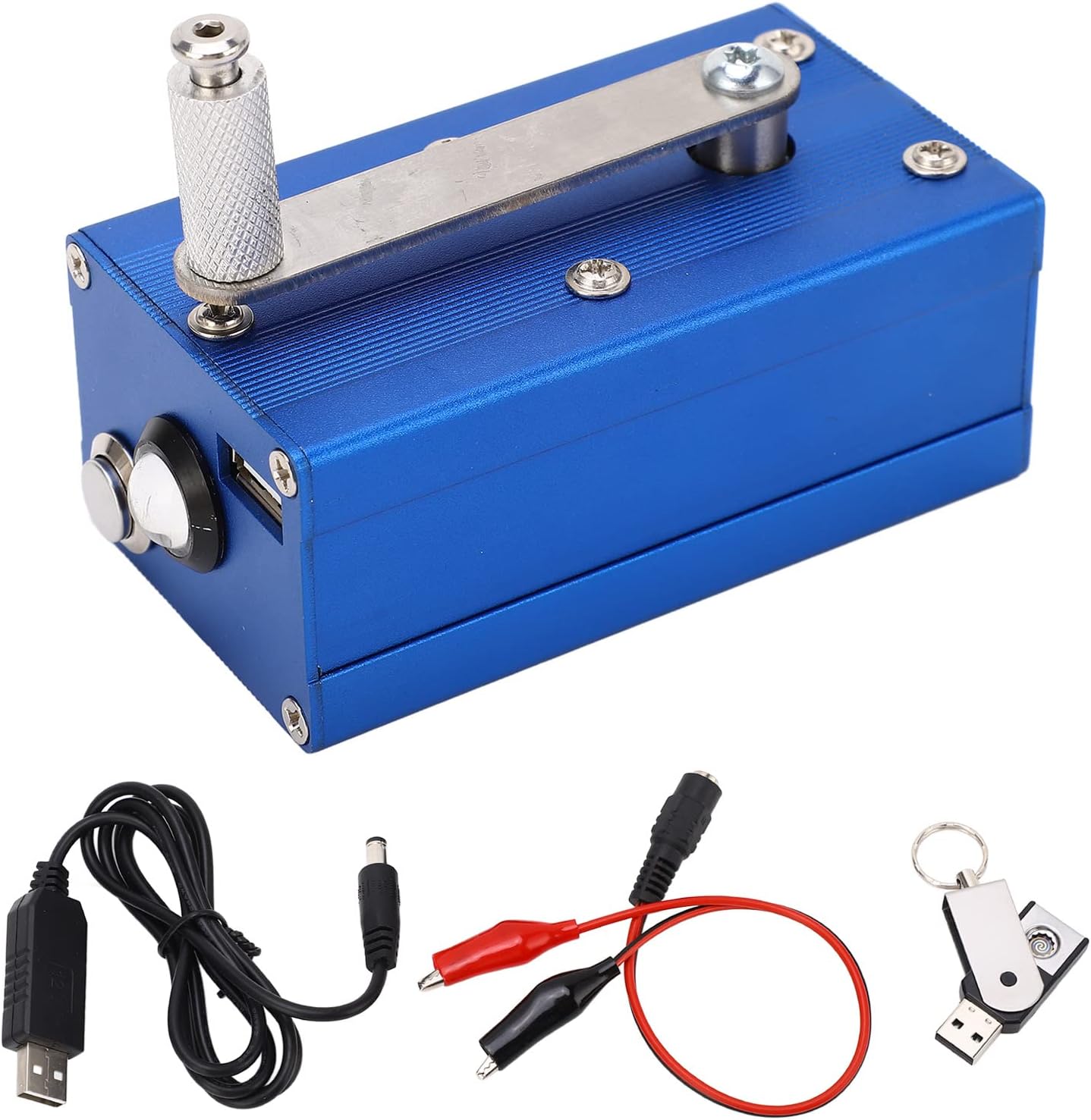 Nikou Hand Crank Generator Portable Power Bank with COB