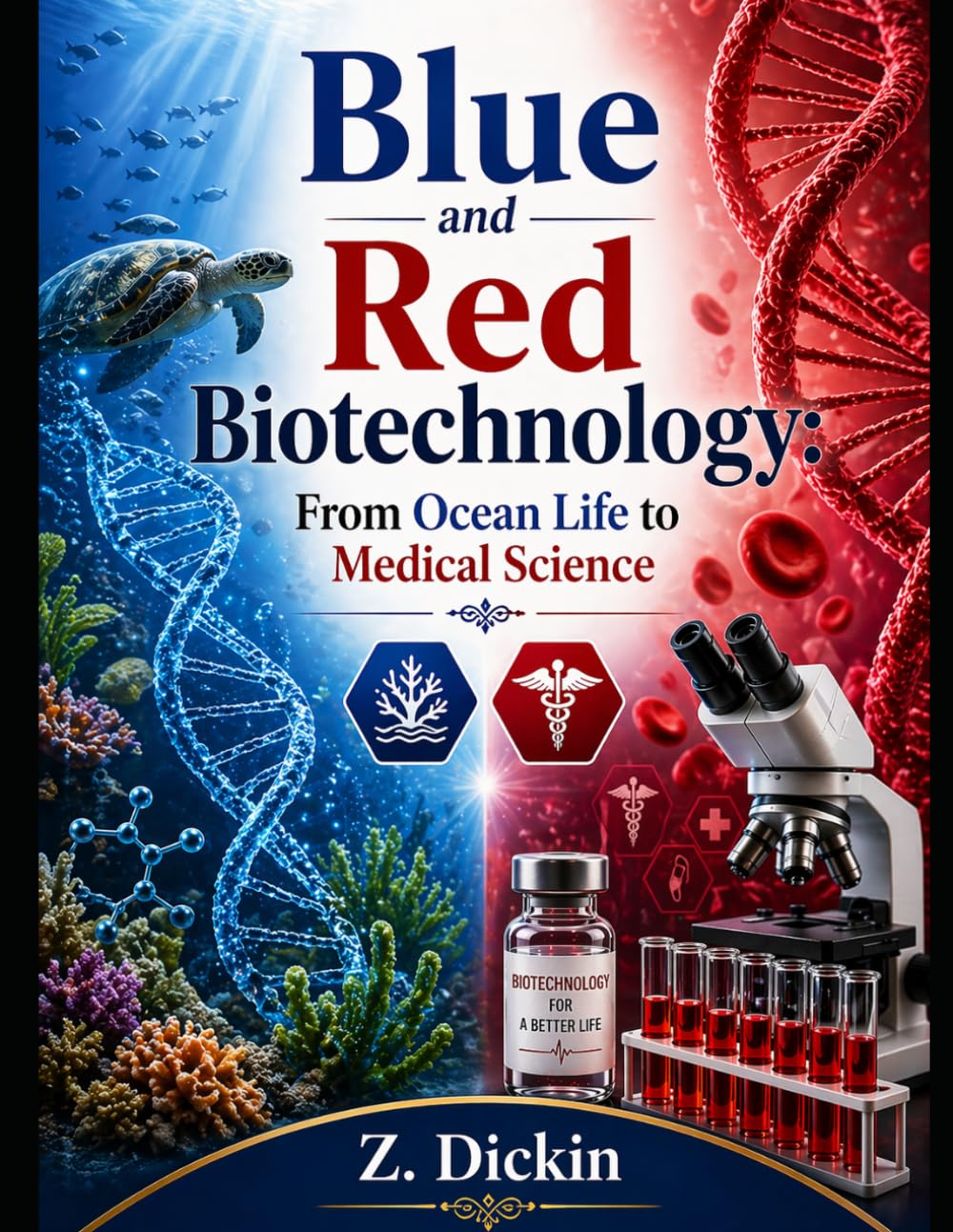 Blue and Red Biotechnology: From Ocean Life to Medical Science