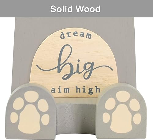 Miniatura 22 de I'm - Soporte multiusos de madera para lentes, teléfono, pluma y lápiz, accesorios de escritorio, decoración de escritorio, hogar, oficina, Oso