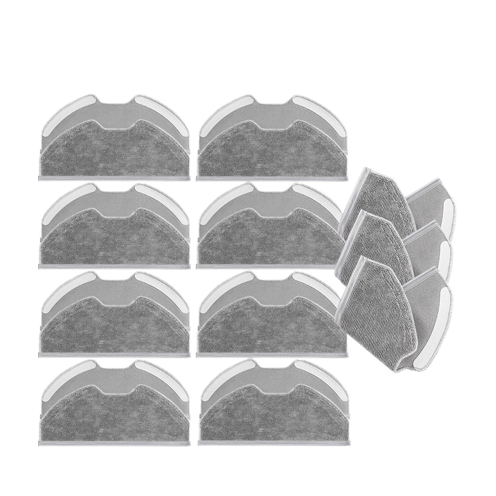 Almohadillas De Trapeador Lavables De Repuesto, Compatibles Con Eufy,Clean X8 Pro X8 Pro SES, Piezas De Robot Aspirador Reutilizables Resistentes Al Desgaste(50pcs)