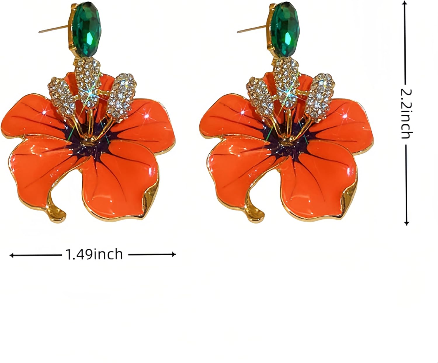 Medieval Retro Round Ear Buckles Colorful round bead Baroque personalized design earrings Women's Ear Studs Zirconia Colorful Gemstone Hoops - Image 4