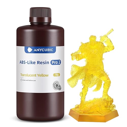 Vista 39 de ANYCUBIC ABS Like Resin Pro 2, resina de impresora 3D 8K mejorada con mayor resistencia y dureza, alta precisión, bajo olor, amplia compatibilidad