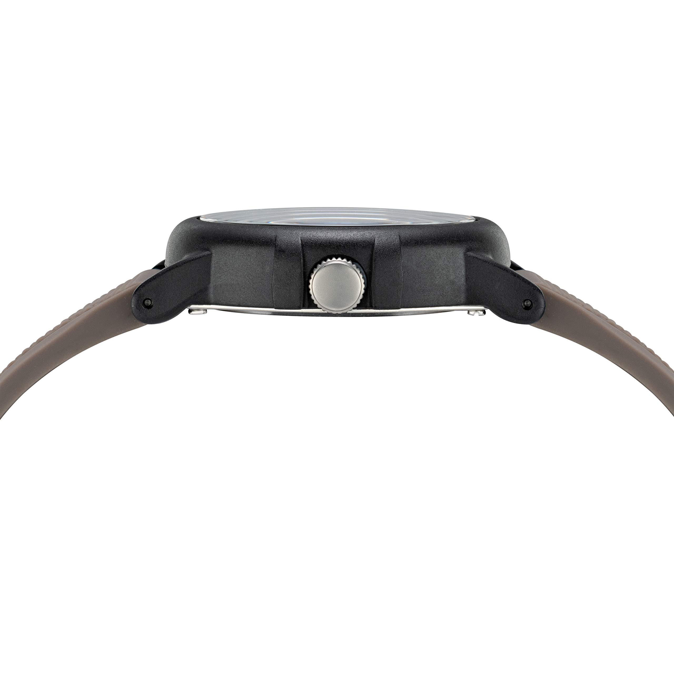 Nautica Men's Quartz Silicone Strap, Gray, 20 Casual Watch (Model: NAPEPS107)
