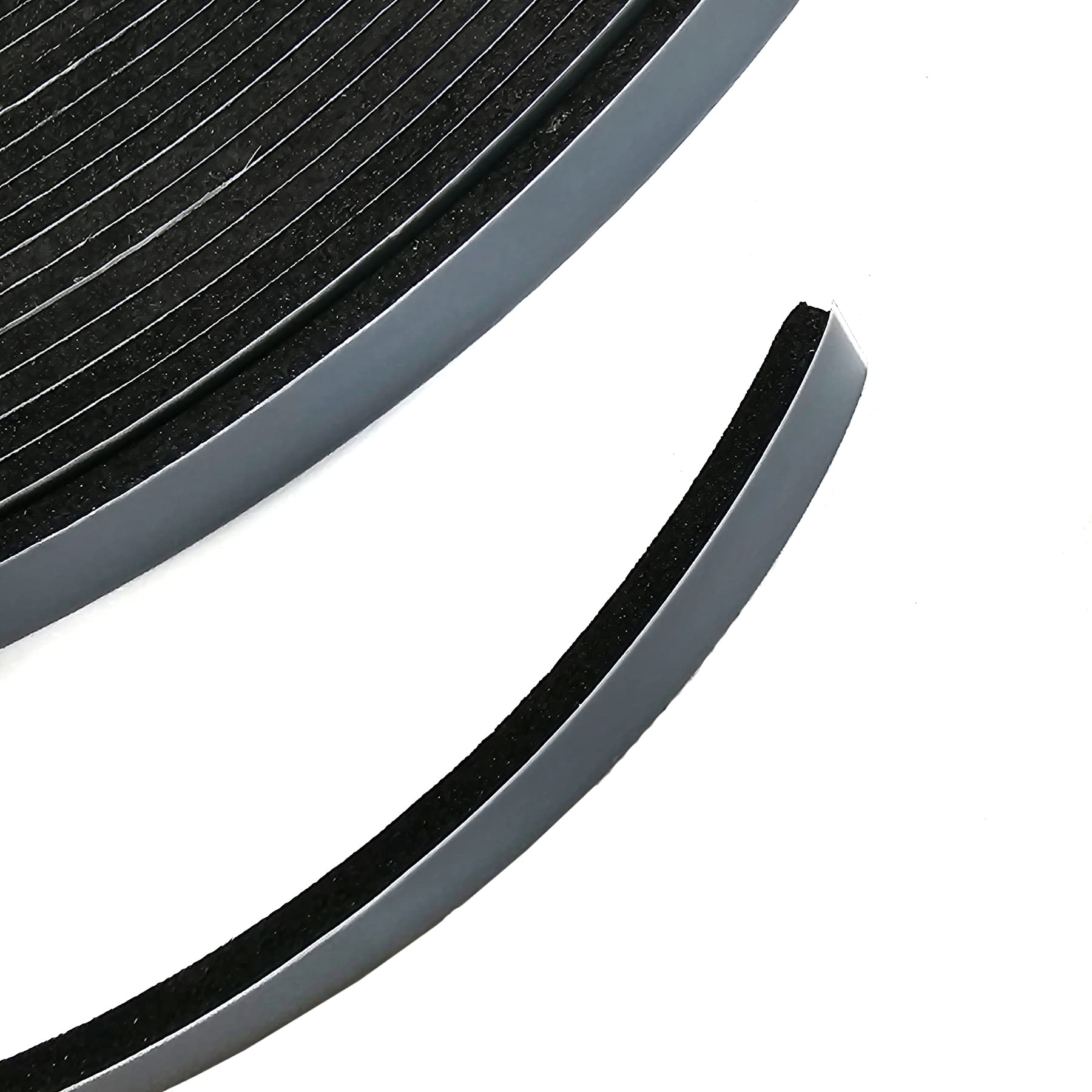 esnado EPDM - pianka czarna. Długość: 10 m na rolce. jednostronnie samoprzylepna (6 mm x 2 mm)