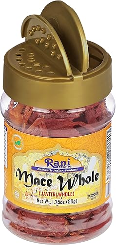 Miniatura 6 de Rani Mace Whole (Javathri), Spice - Tarro PET de 1.75 onzas (1.76oz)  Todo natural, vegano, apto para gluten, sin OMG, origen indio