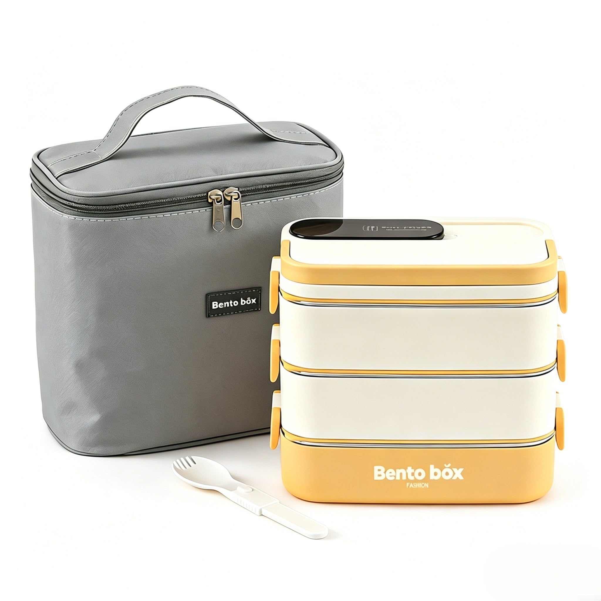 Isolierte Lunchbox Edelstahl 1,5L Auslaufsicher(red)