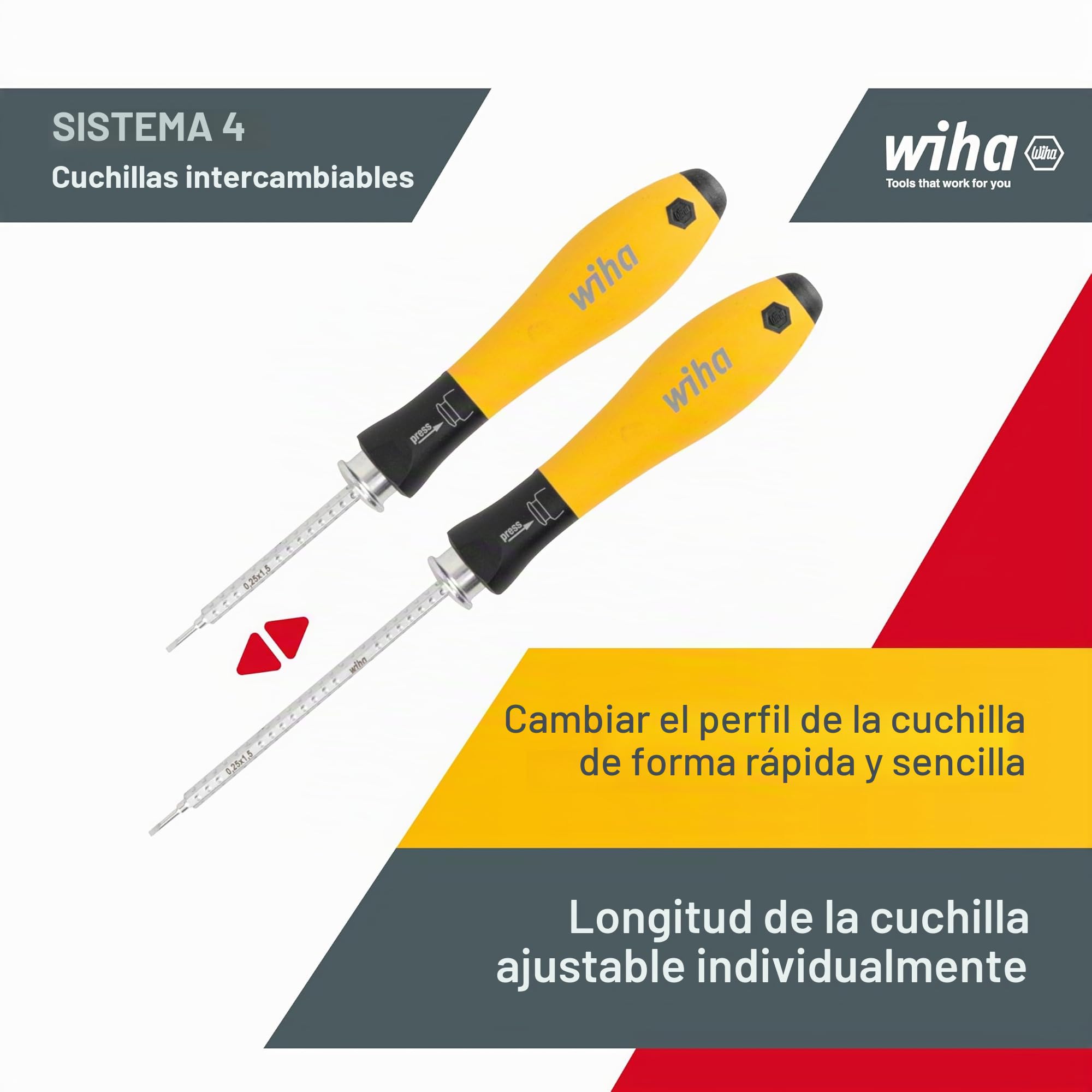 Juego de destornilladores con varillas intercambiables SYSTEM 4 ESD 2691 T11 SYSTEM 4 SET 11-tlg; SF-telescopic ESD, Rolltasch