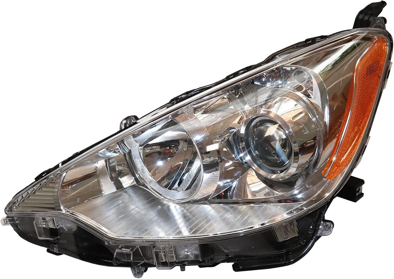 For 2012 2013 2014 Toyota Prius C Headlight Assembly, Left and Right Side Headlights Replacement, Halogen Pair Headlamp