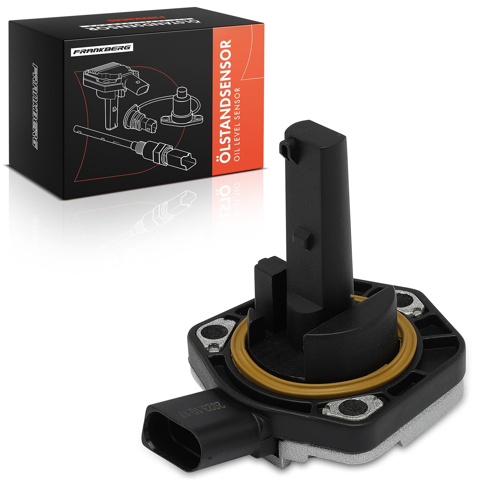 Frankberg Ölstandsensor Kompatibel mit Golf IV 1J1 1.4L-2.8L 1997-2005 Golf IV Variant 1J5 1.4L-2.8L A4 8D2 B5 1.6L-2.8L Passa.t 3B2 1.6L-2.8L 1996-2000 Replace# 1J0907660B