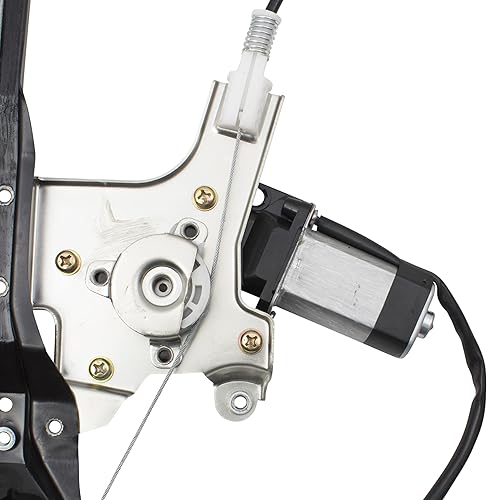 Miniatura 5 de AutoandArt Regulador de elevación de elevalunas eléctrico delantero con conjunto de motor compatible con 00-07 Focus 4-Door Sedan Wagon Hatchback