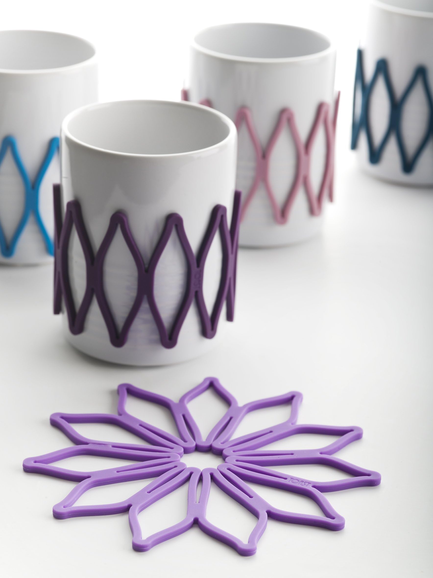 Toast Living USA BLOOM - Cup Sleeves Set