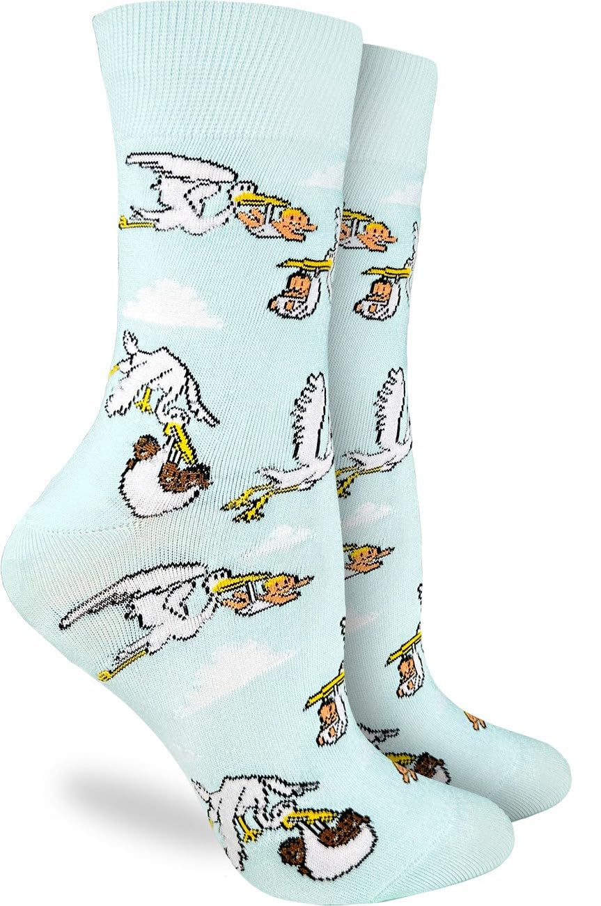 Good Luck Sock Women's Breaching Orcas Socks, Adult, Shoe Size 5-9 — view 261
