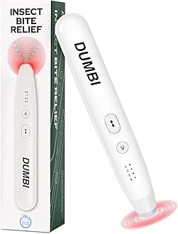 Insect Bite Relief Pen for Mosquito Bites & Stings - USB Rechargeable Bug Treatment, Fast Itch Relief Device, Chemical-Free & Kid Safe for Travel & Outdoor Use