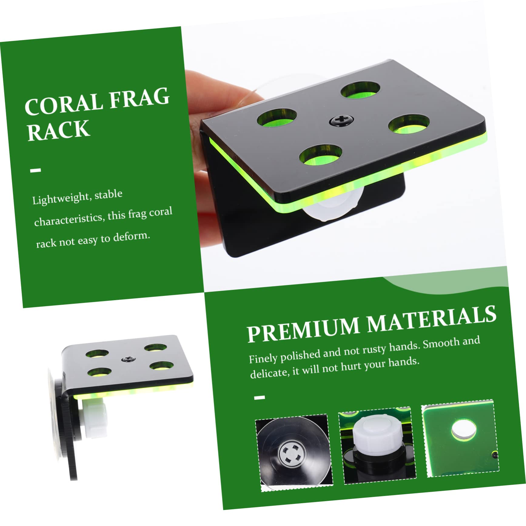 Kisangel 3stücke Double Layer Holder Aus Hochwertigem Stabiler Unterstützung Für Korallen Und Aquarienpflanzen Für Aquarien-Dekoration Und Korallen-zucht