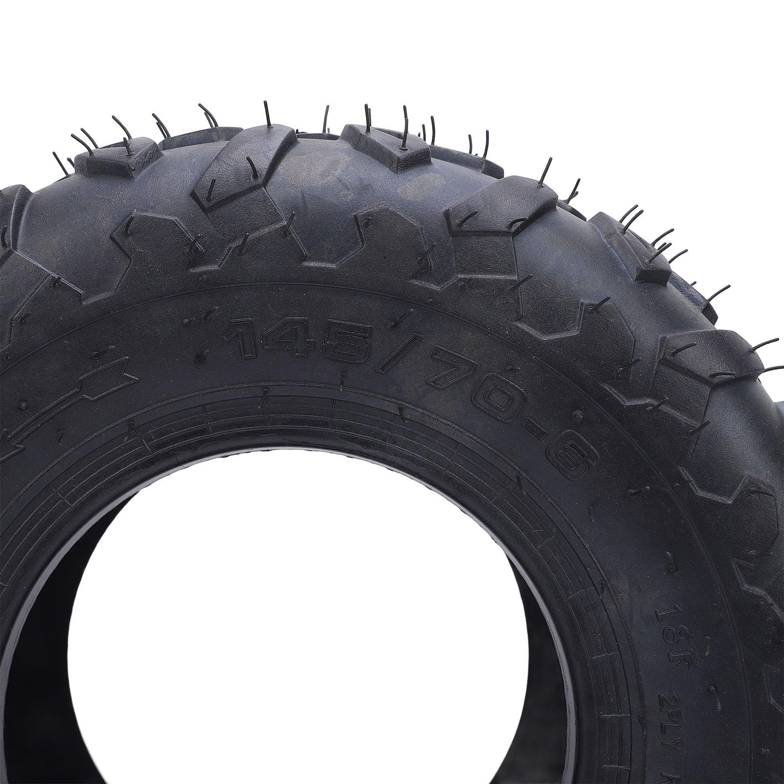 145x70-6 Golfwagen-Reifen, ATV-UTV-Reifen, All-Terrain-Reifen mit 6-Zoll-Felge für ATV-UTV-Quad-Go-Kart-Geländewagen