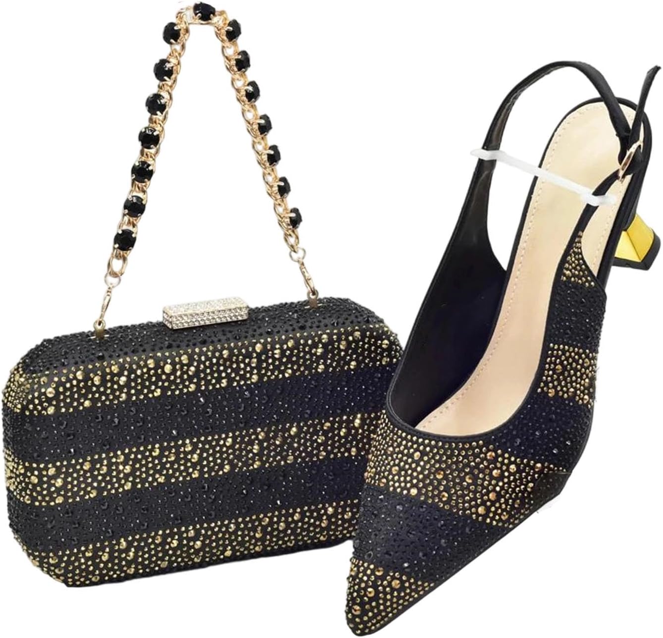 Womens Italian Shoes and Bag Set Matching Wedding Accessories