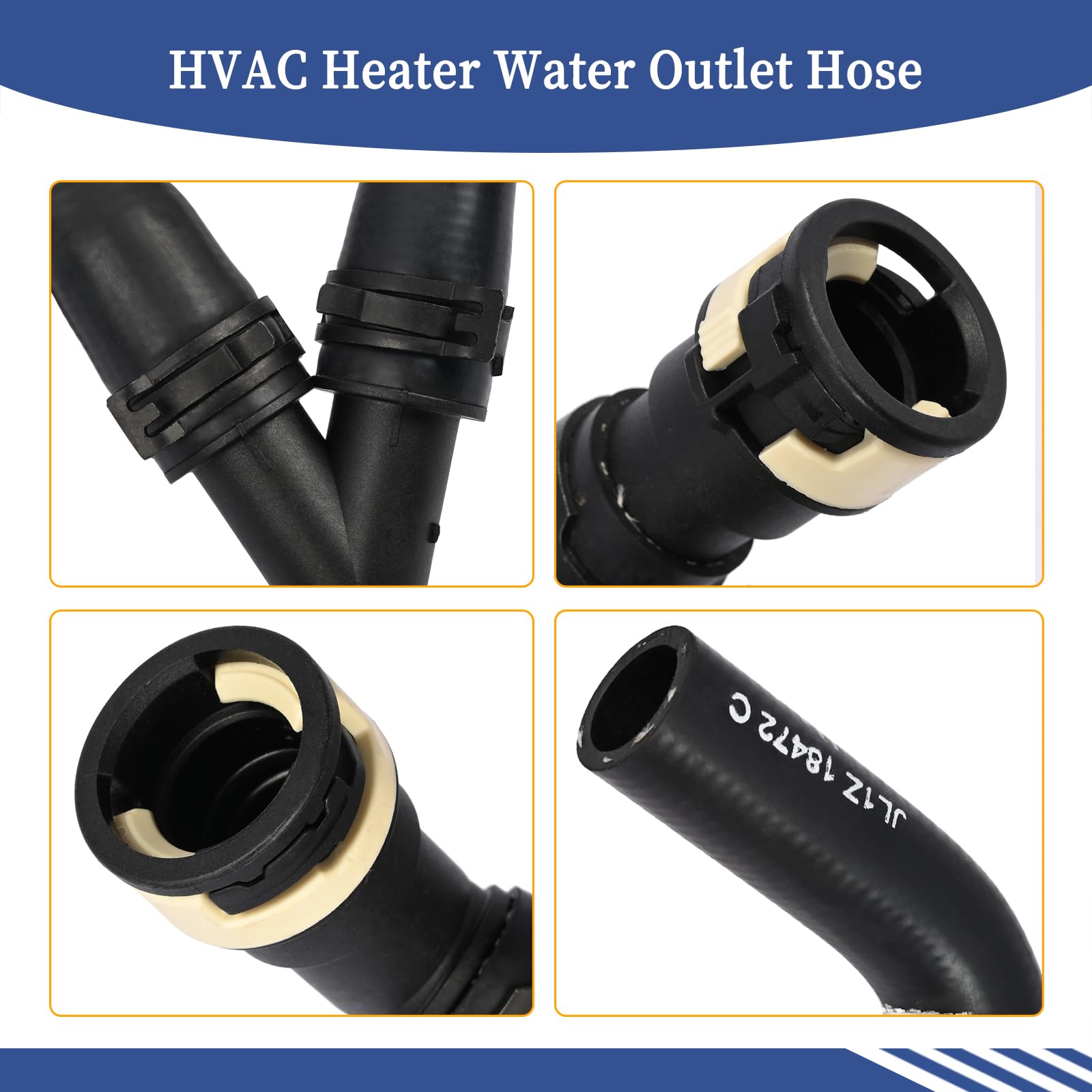 Amazon.com: Getfarway HVAC Heater Water Outlet Hose Compatible