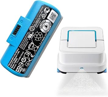 4446040 Battery for iRobot Braava Jet 240 241 244 245 Mopping Robot 4446040 3.6V 7.1Wh/1950mAh Only Battery