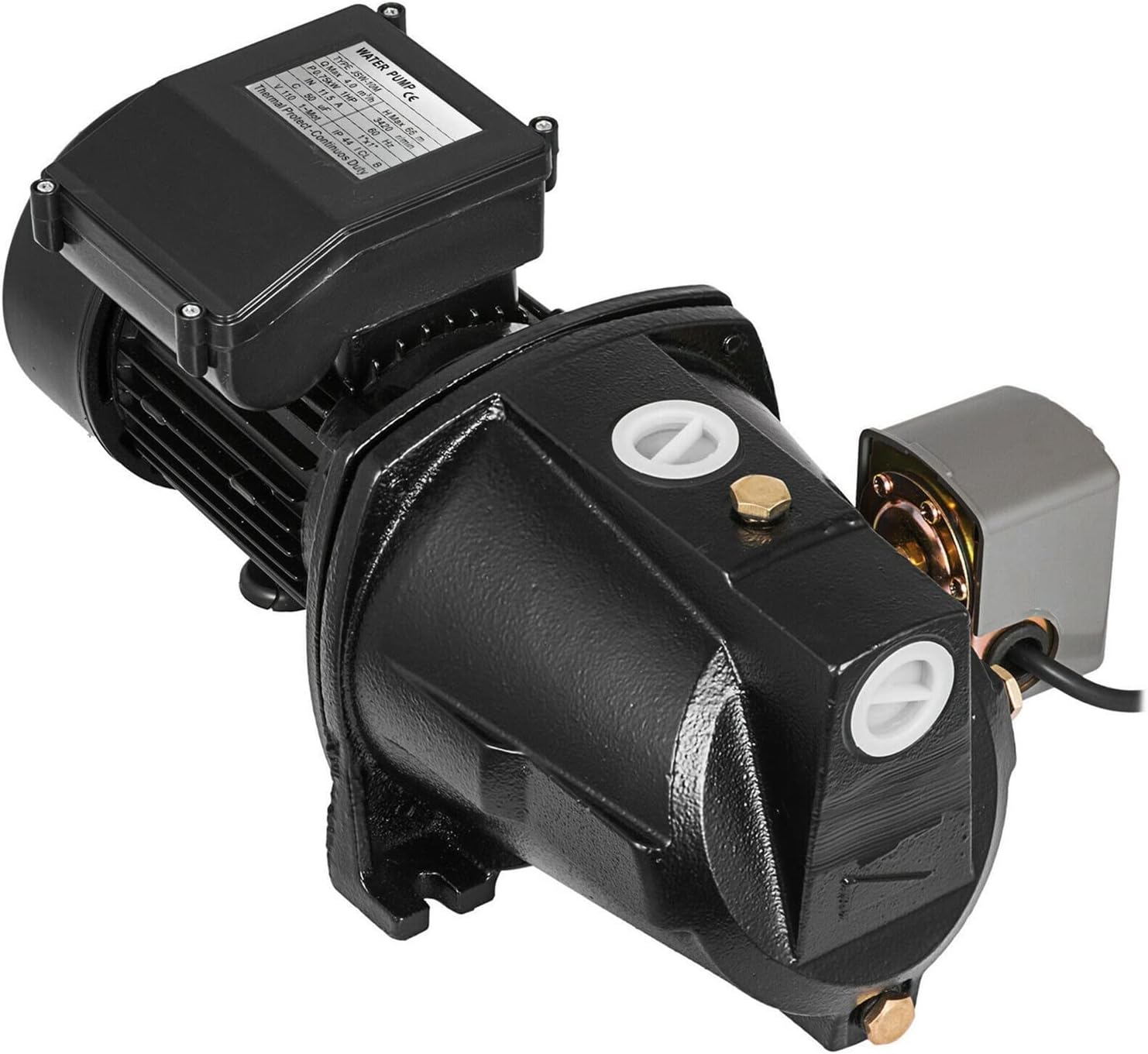 Mini Submersible Portable Electric Water Pump 1 HP Shallow Well Pump Pressure Switch 110V Shallow Well Pump Water