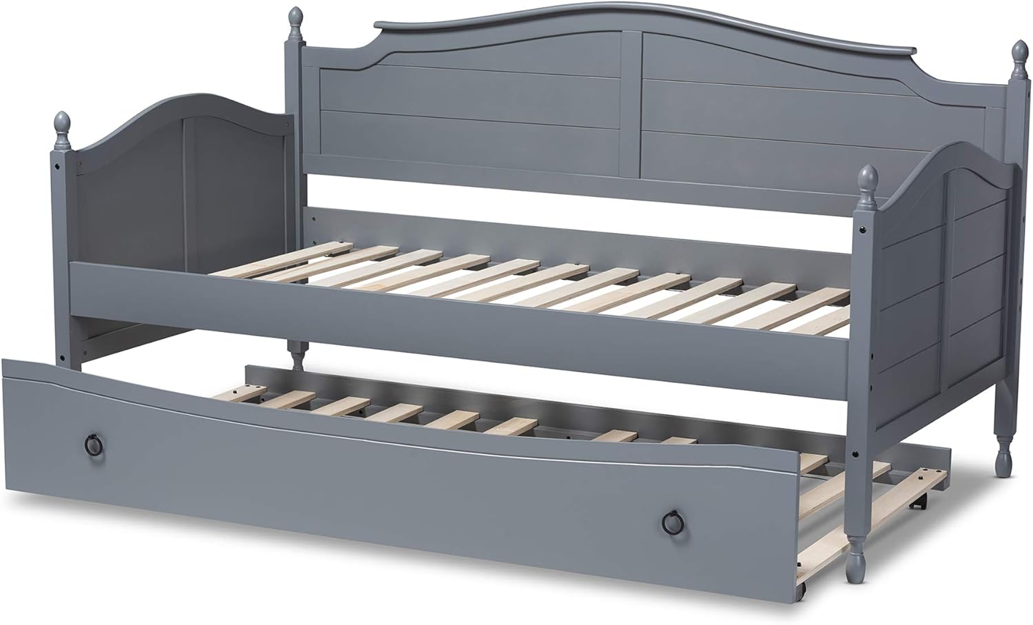 Baxton Studio Daybed, Single, Grey