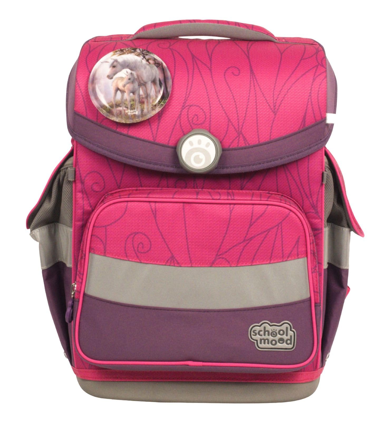 SCHOOL-MOOD Timeless mit LED Patchy Schulranzen-Set 7-teilig Luisa