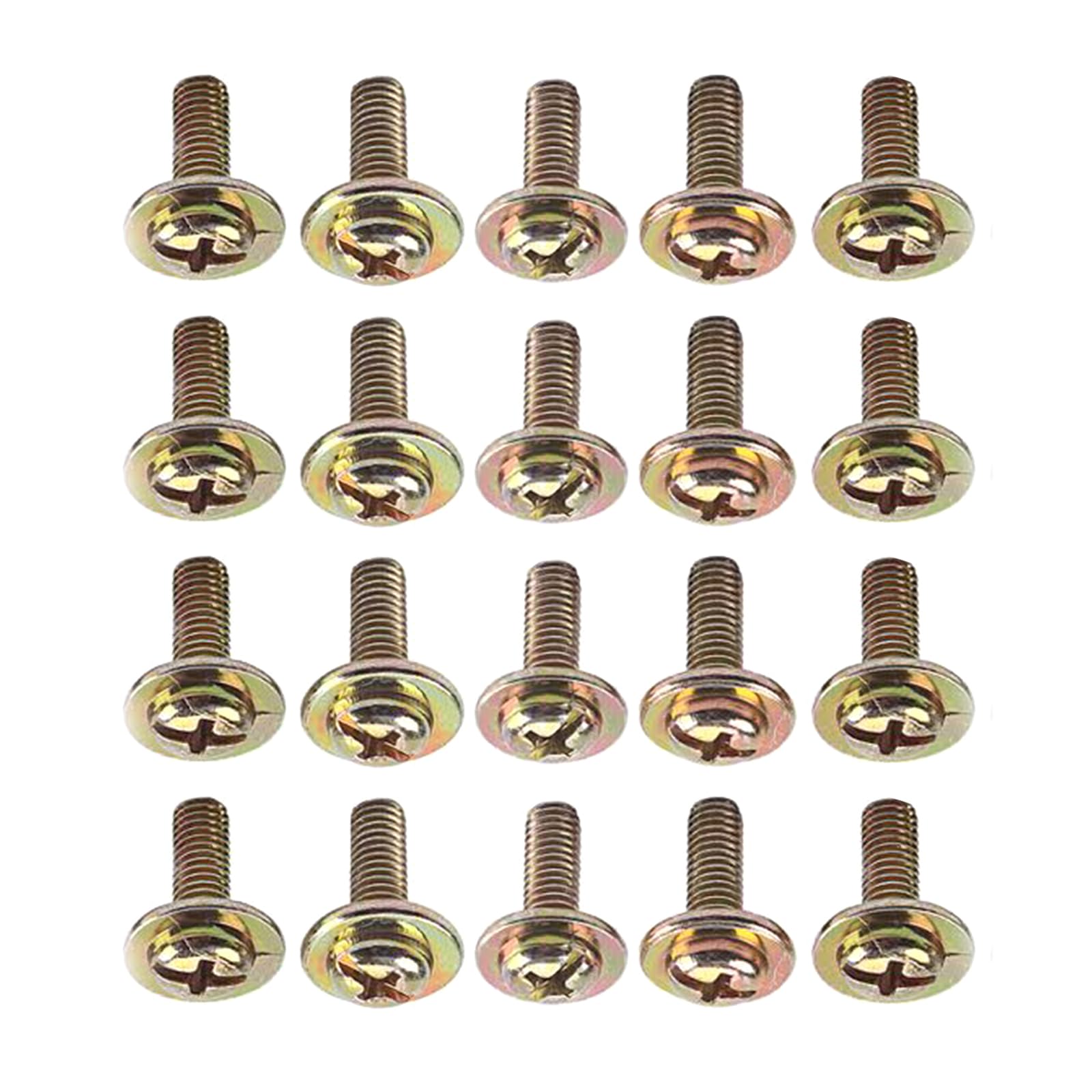 20Pcs/pack Light Weight Drum Lug Claw Hooks Mounting Screws Drum Screws Accessory Drum Lug Mounting Screws Replacements