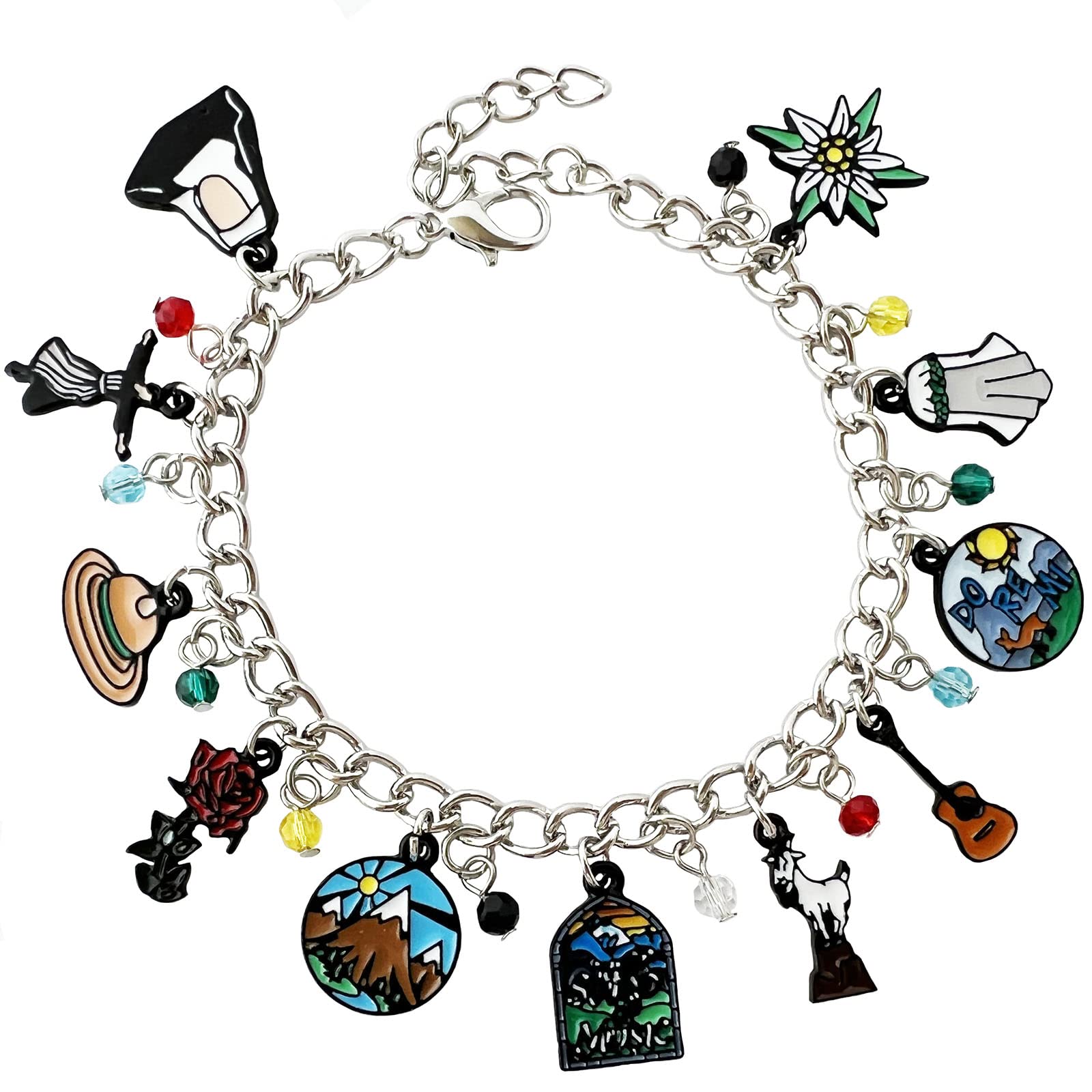 HYTAIBBSound Music Bracelet Broadway Charm Bracelet Gifts for Woman