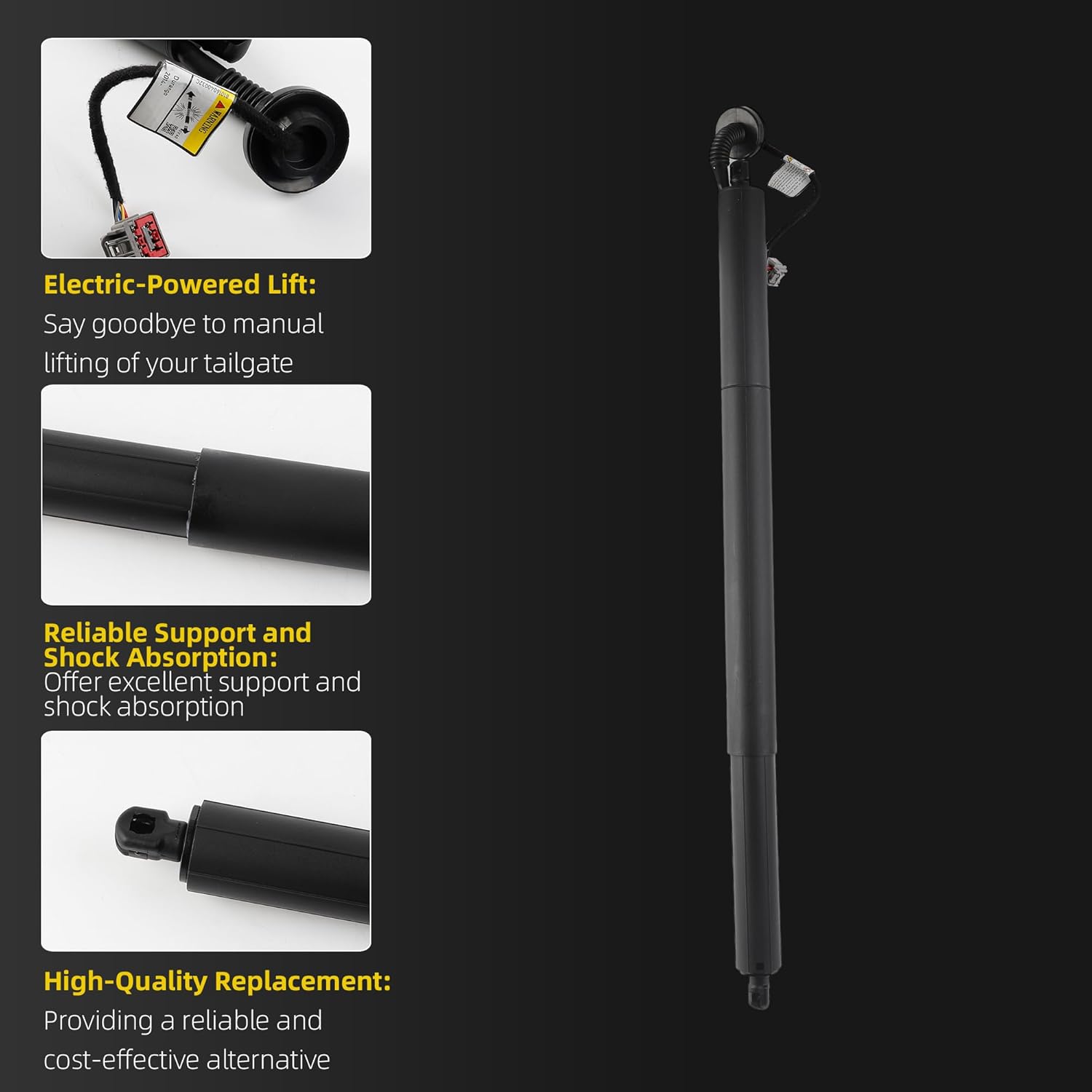 Dasbecan 2A-711557 Rear Electric Tailgate Power Lift Support Shock Strut Compatible with Dodge Durango 2011-2025 Replaces# 3902AC 3902AD 68333902AC 68333902AD
