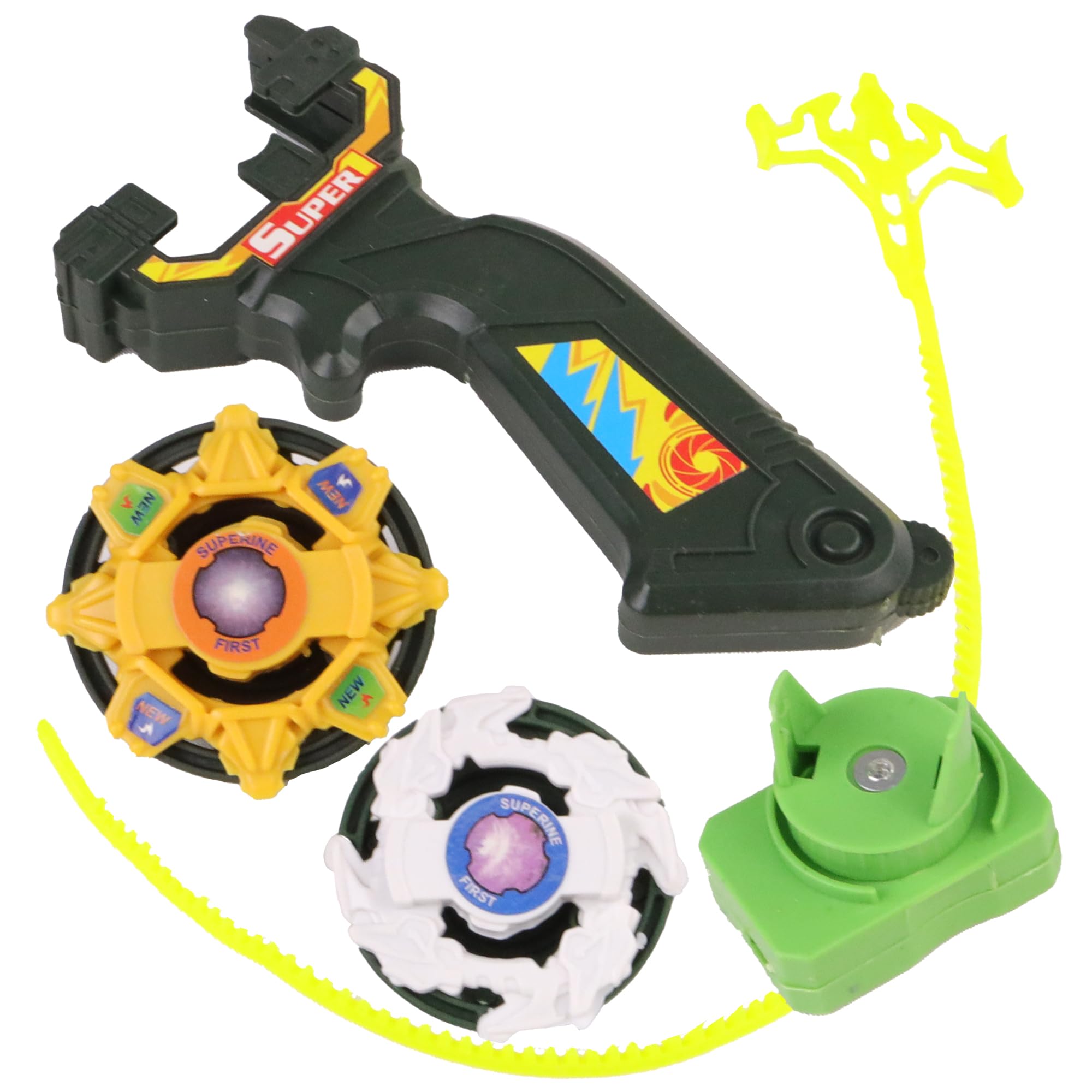 Flypop's Élastique De Jeu Classique – Jeu D'Adresse Et De Sauter à L'Élastique Pour Enfants Dès 3 Ans – Couleur Aléatoire – Idéal Récréation Et Anniversaire