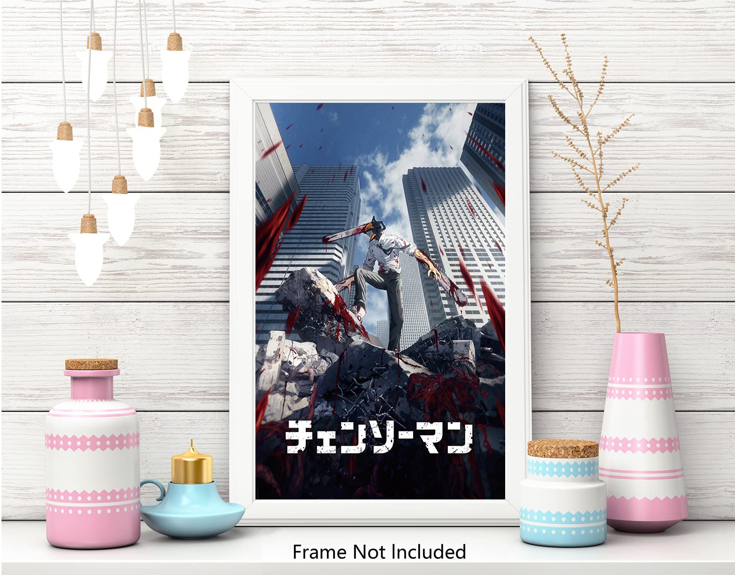 Amazon.co.jp: XIHOO チェーンソーマン アニメ ポスター 16x24インチ