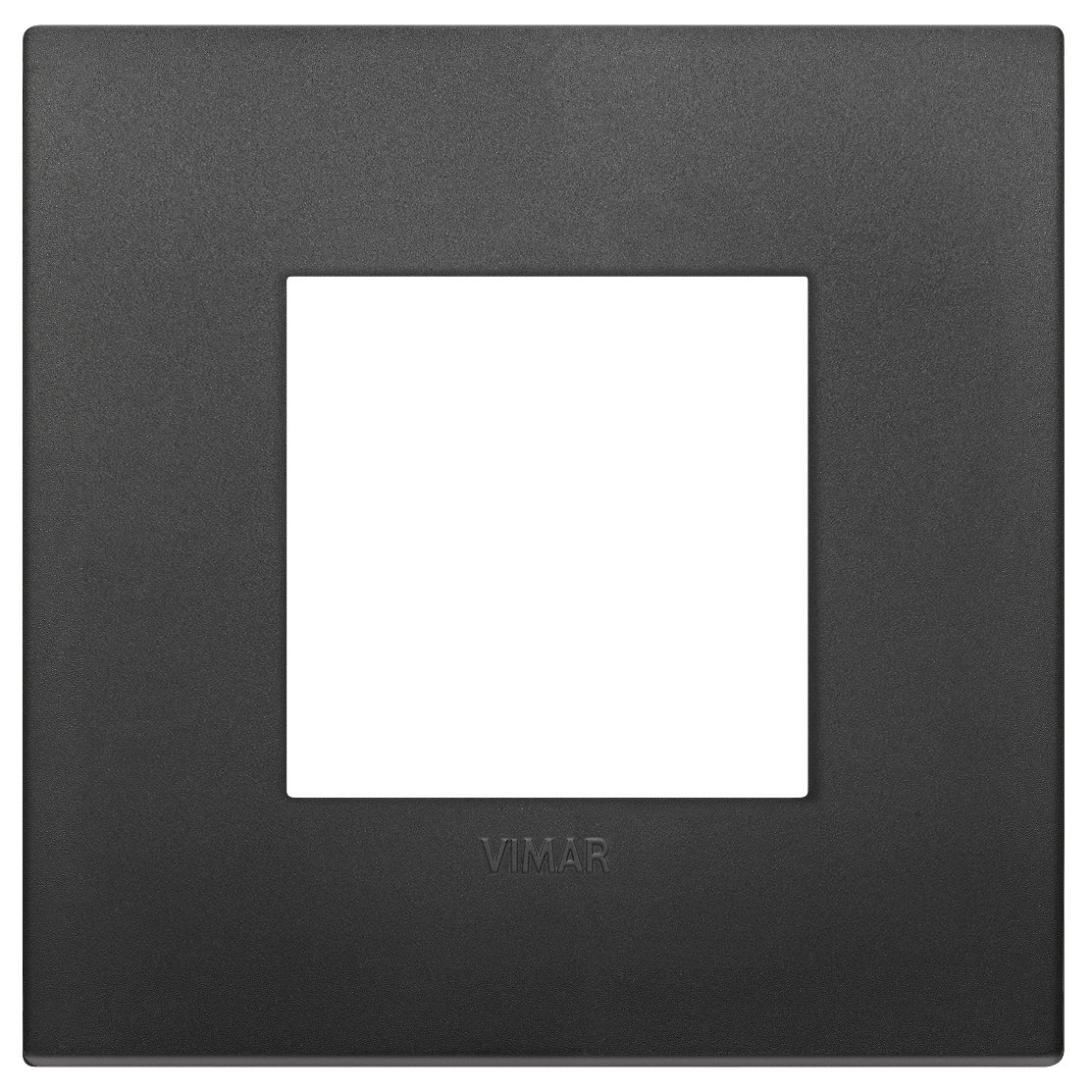 Vimar 19642.71 Arké Cover Frame Classic 2 Module Technopolymer Black