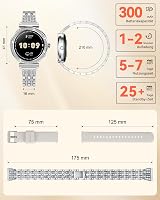 CIVO Smartwatch Női Fitness Óra Vízálló Sportóra Telefonos Funkcióval Android iOS 7