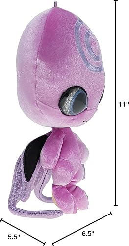 Miniatura 6 de UCC Distributing Miraculous Ladybug 10″ Deluxe Kwami Plush – Nooroo - Peluche de edición limitada