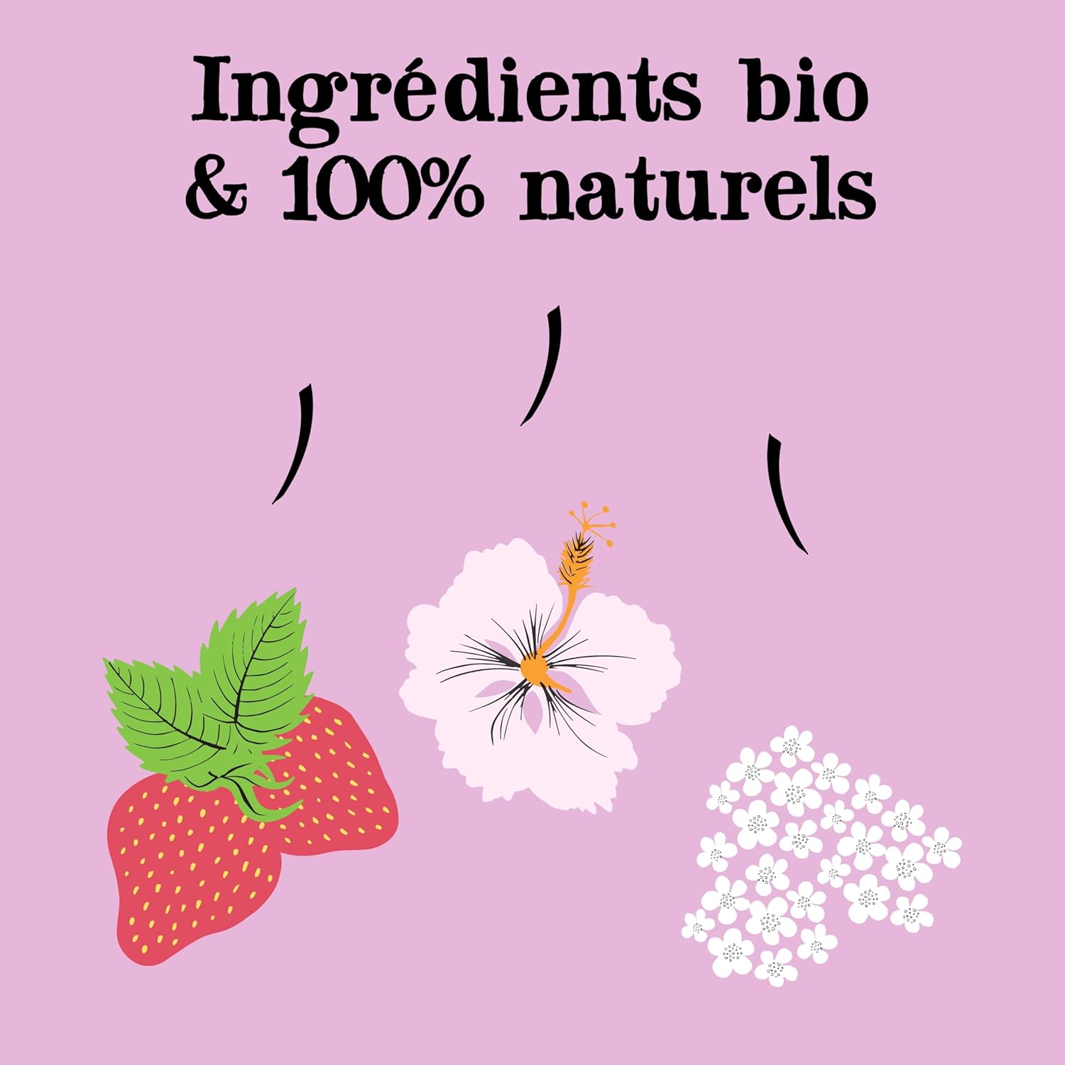 Clipper Infusion Bio Mes Belles Gambettes: Délicieuse Infusion Fraise & Fleur de Sureau (20 Sachets) - Image secondaire