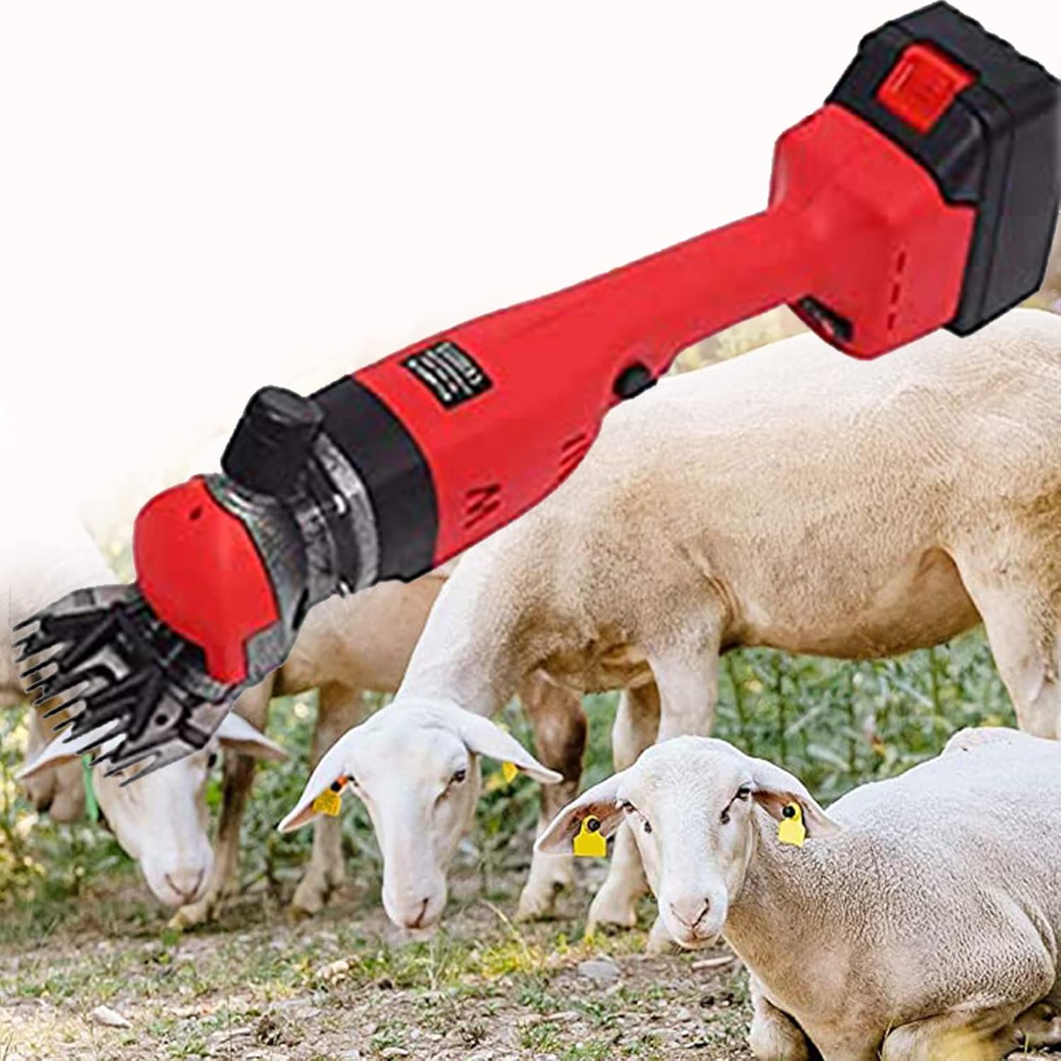 QHYTL Cordless Sheep Shears, Sheep Shears Electric Clipper