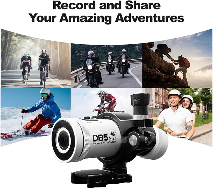 LKT DB5S Cámara Deportiva 2K+1080P WiFi miniatura 4