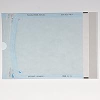 Vista 3 de 100530 bolsas de esterilización autosellantes 5,25" x 6,5" película azul de papel 200/Bx