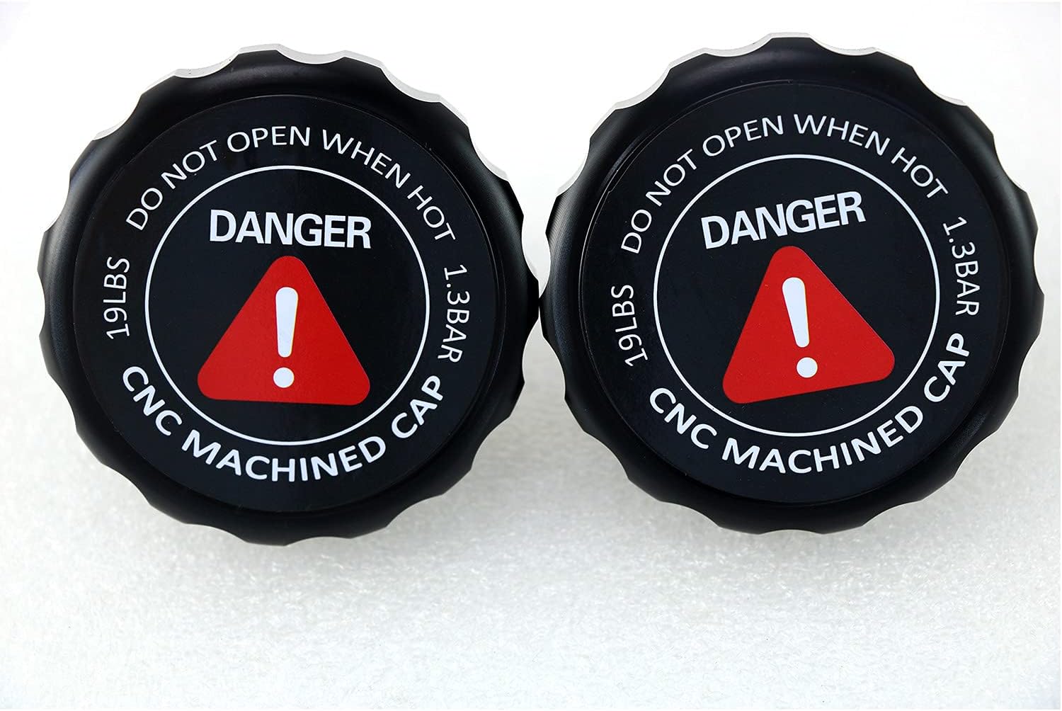 Universal Billet Radiator Cap 1.3 Bar CNC Precision Machined Aluminum Coolant Reservoir Cap for Efficient Cooling