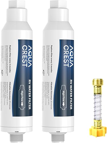 Aqua Crest RV Inline Filter 2-Pack