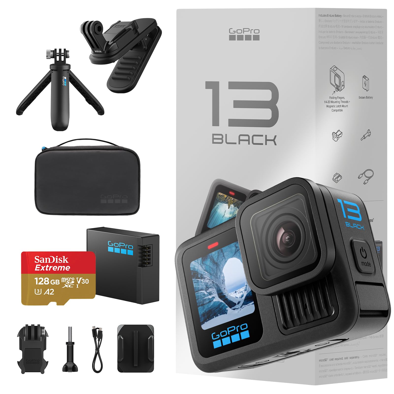 Amazon | GoPro 公式品 HERO13 Black 純正マルチアクセサリーセット