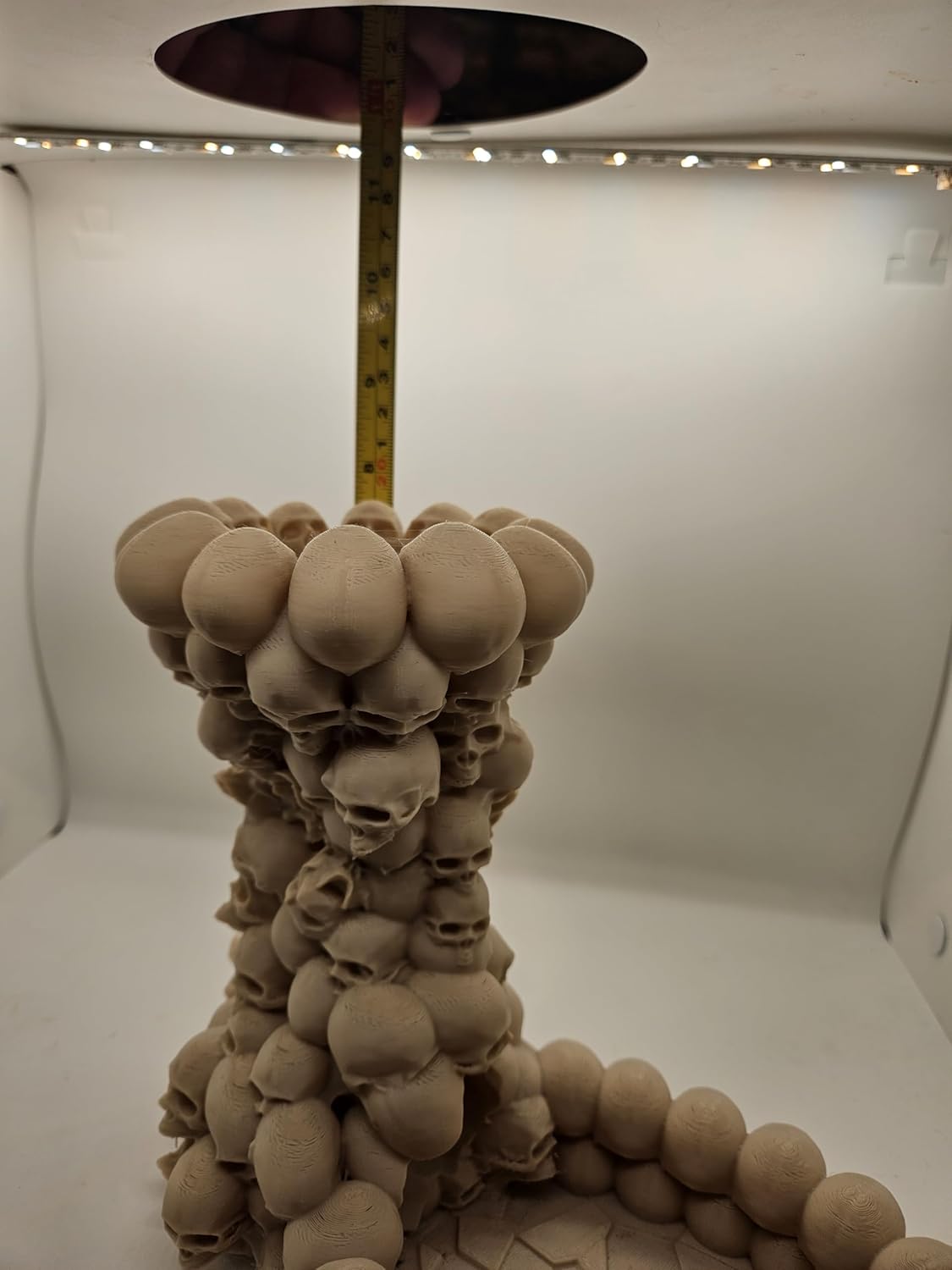Dice Tower Made of Skulls!