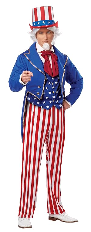 California Costumes Mens Uncle Sam Adult