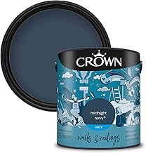 Crown Walls and Ceilings Matt Emulsion 2.5L - Midnight Navy