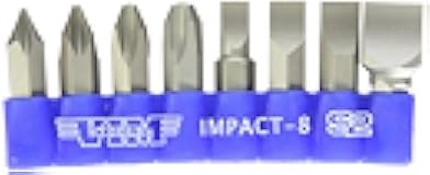 Vim Tools Impact-8 Impact Quality S2 Bit Set - 8 Piece