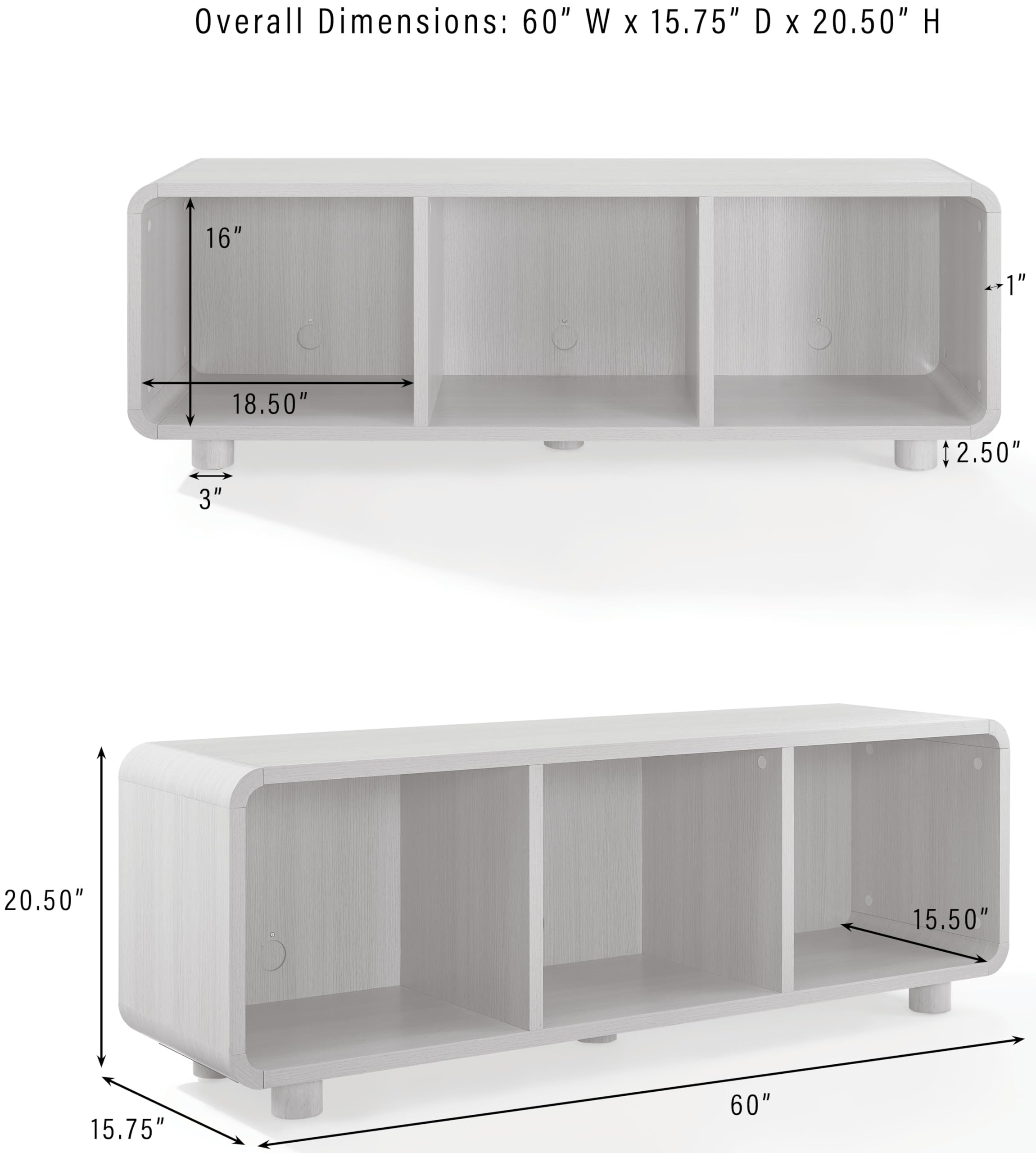 Amazon.com: Crosley Furniture Zoe Large Record Player Stand