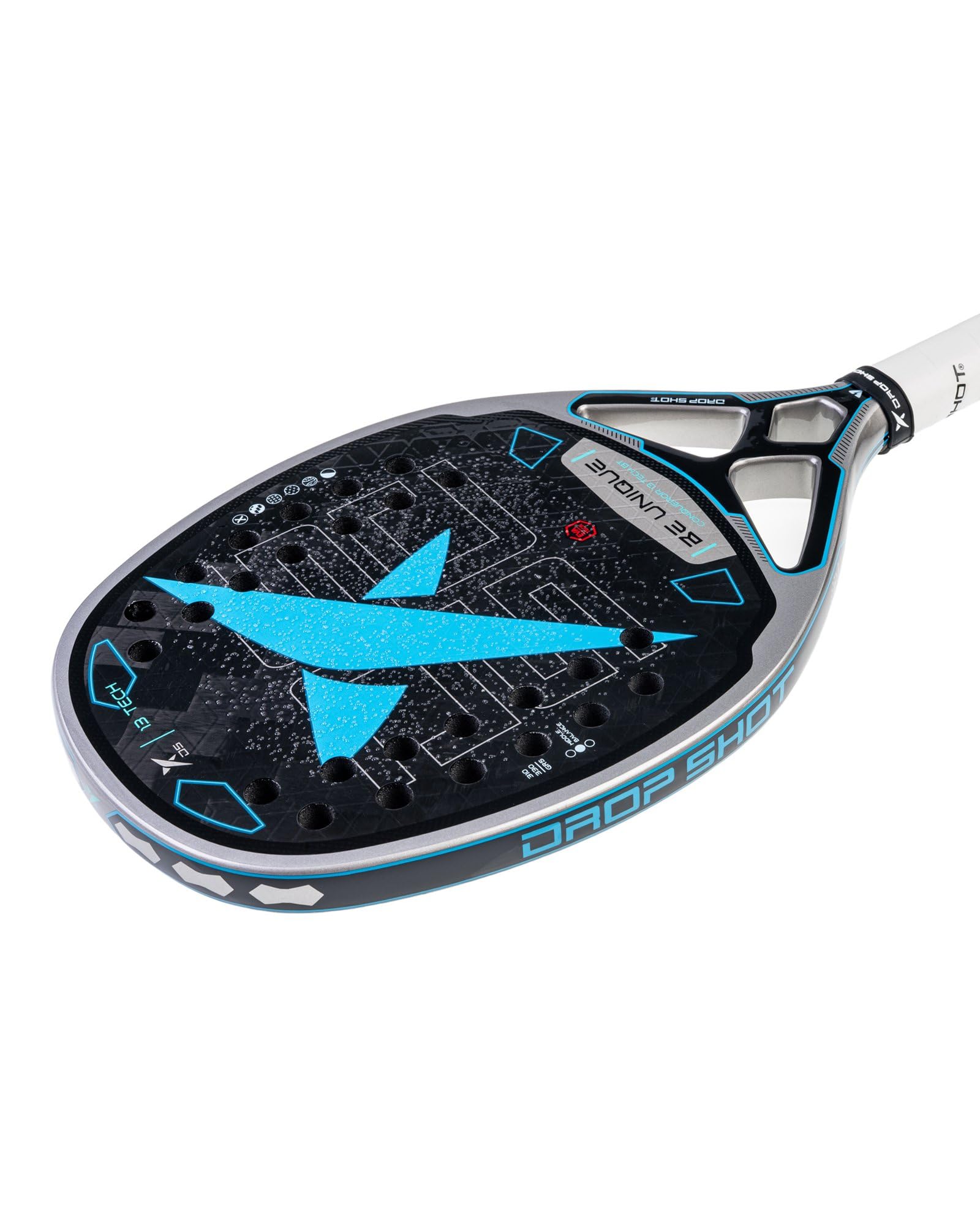 Amazon.com : Drop Shot Conqueror 13 BT Beach Tennis Racket | 24K