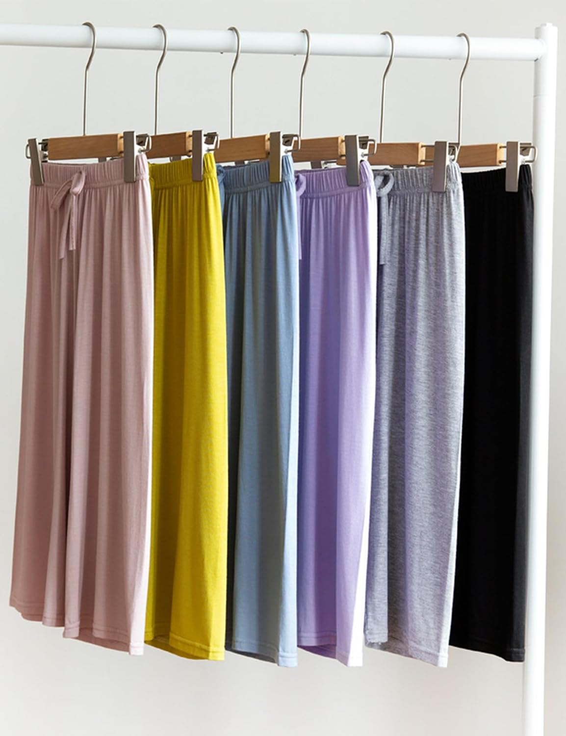 Kiench Girls Wide Leg Pants Kids Summer Flowy Dress Pants for Kids 2-10 Years
