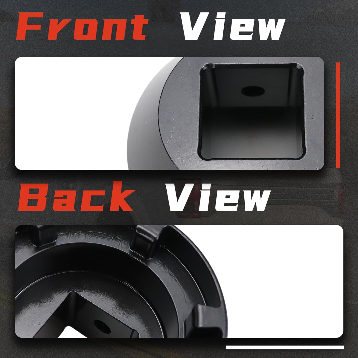 6 PT Axle Nut Socket Set Pinion Socket Compatible with Mercedes Benz and Freina Trucks Pinion Nut Sockets Replacement W742589020700